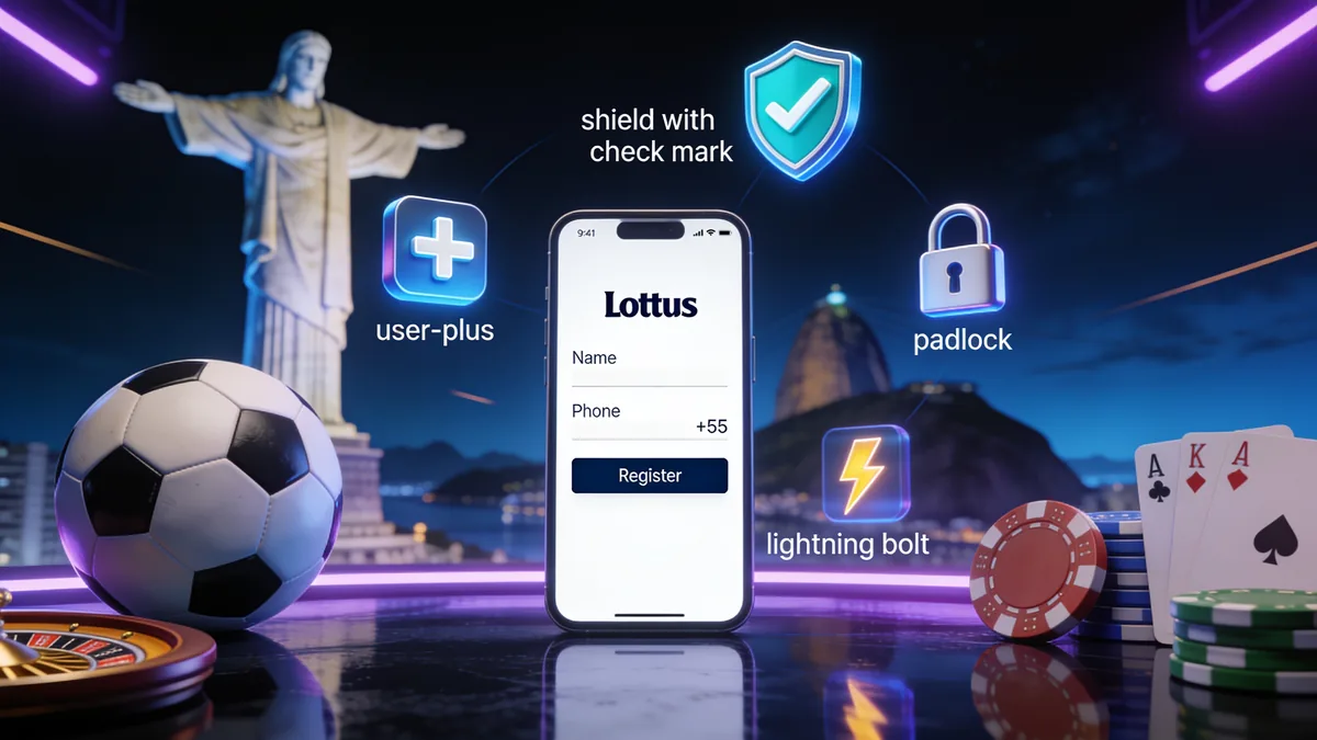 Como Funciona o Processo de Cadastro na Lottus Bet?: guia de lottus bet para jogadores no Brasil