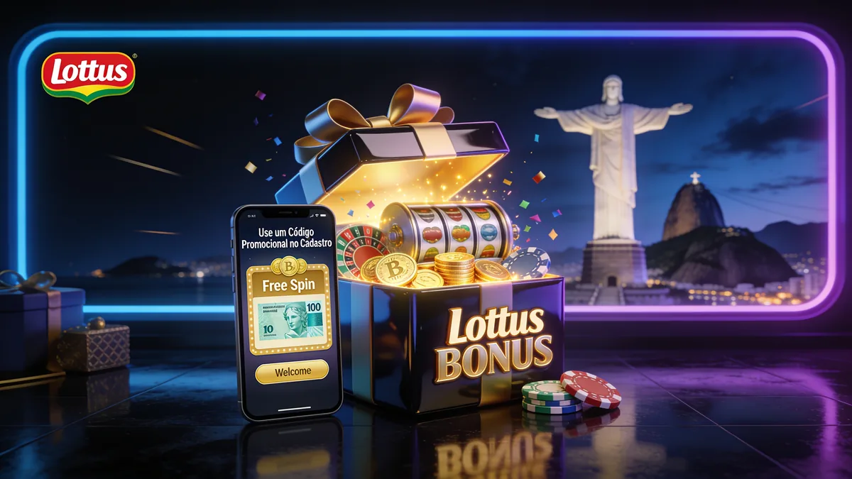 Use um Código Promocional no Cadastro — lottus bet no Brasil